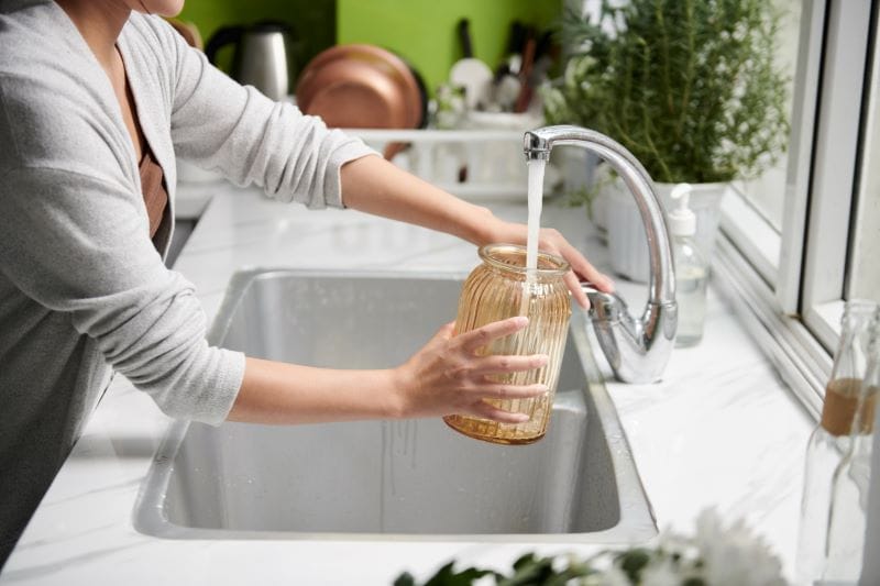 frequenti cambi d’acqua per rose