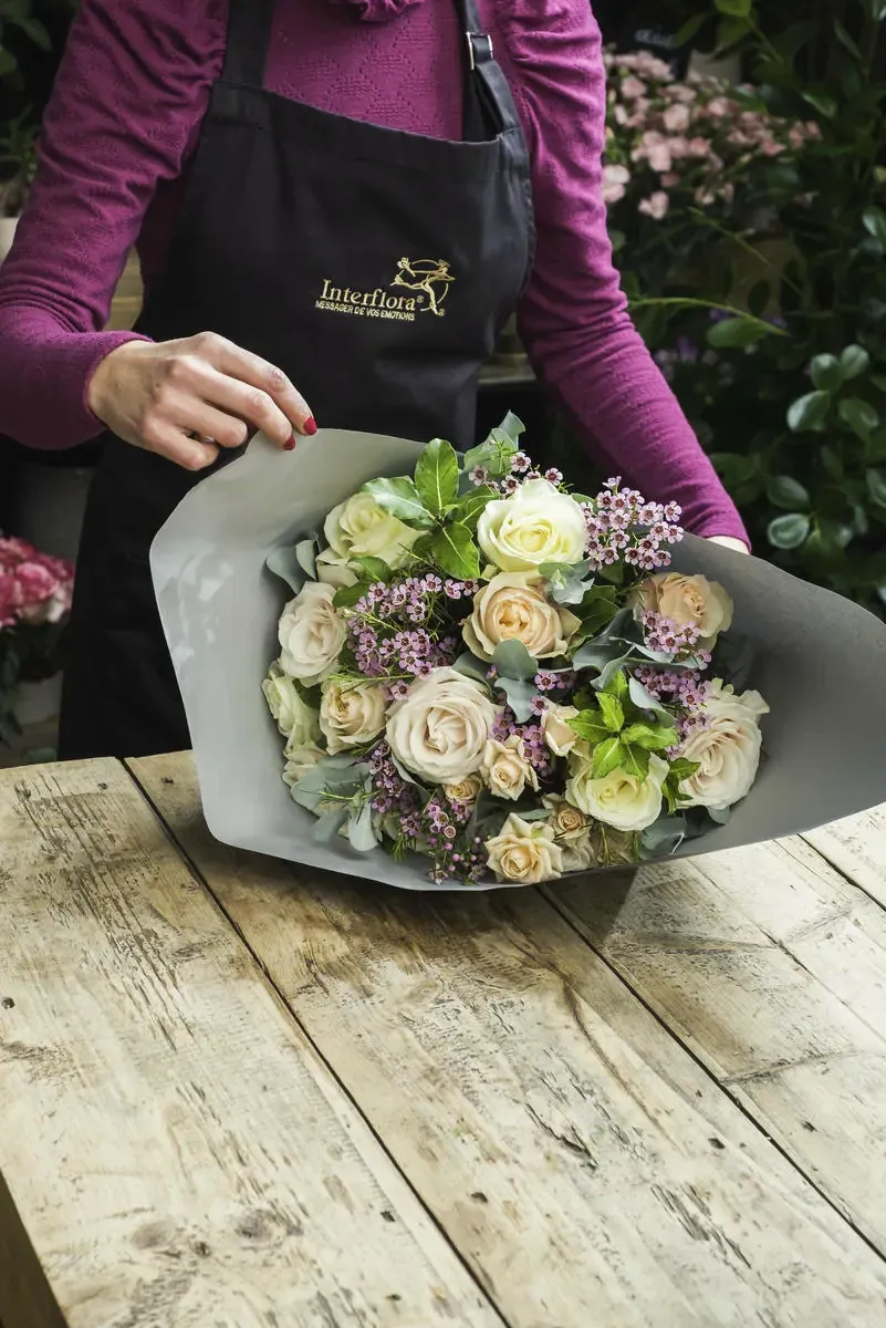 Fleuriste reseau interflora bouquet