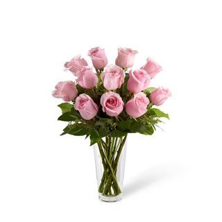The Long Stem Pink Rose