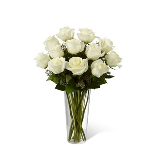 White Rose Bouquet