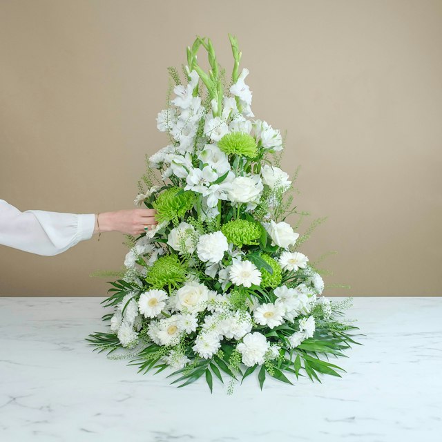 Composizioni floreali funebri