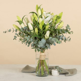 Bouquet di Gigli Bianchi