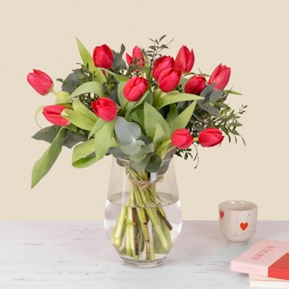 Bouquet di Tulipani Rossi