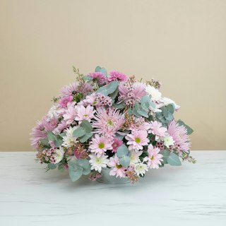 Composizione Delicata Rosa